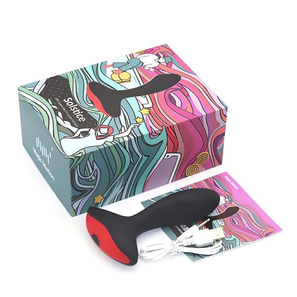 Magic Motion Solstice - viedais prostatas vibrators ar akumulatoru melns