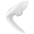 Satisfyer Pro 4 Couples - pāru vibrators ar gaisa viļņiem uzlādējams balts