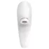 Satisfyer Pro 4 Couples - pāru vibrators ar gaisa viļņiem uzlādējams balts