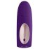 Satisfyer Double Plus Remote - bezvadu, uzlādējams pāru vibrators (violets)