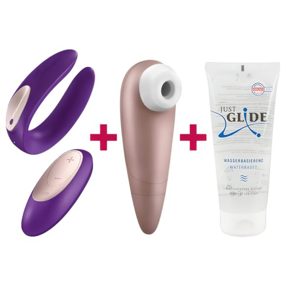 Satisfyer vibrators komplekts pāriem 3 gabali
