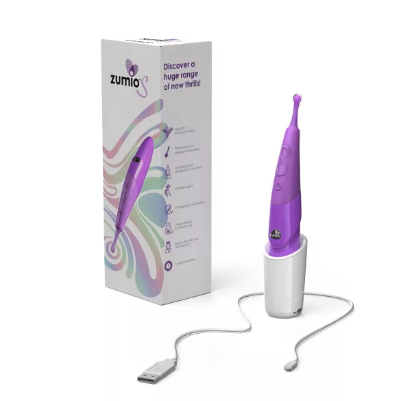 Zumio Soft - uzlādējams klitora vibrators violets