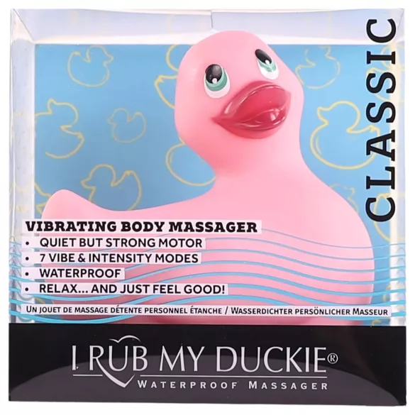 My Duckie 2.0 - ūdensizturīgs klitora vibrators rozā