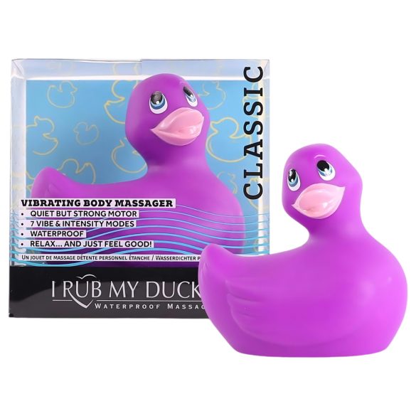 My Duckie 2.0 - ūdensizturīgs klitora vibrators (violets)