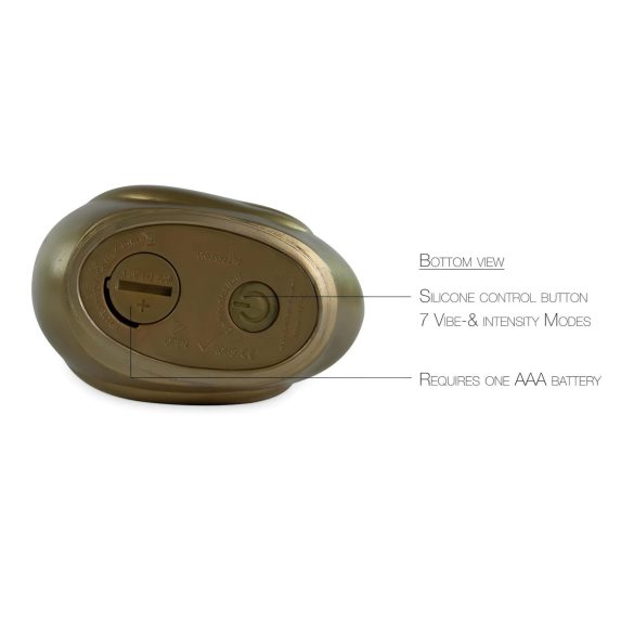 My Duckie Paris 2.0 - klitora vibrators (zelts)