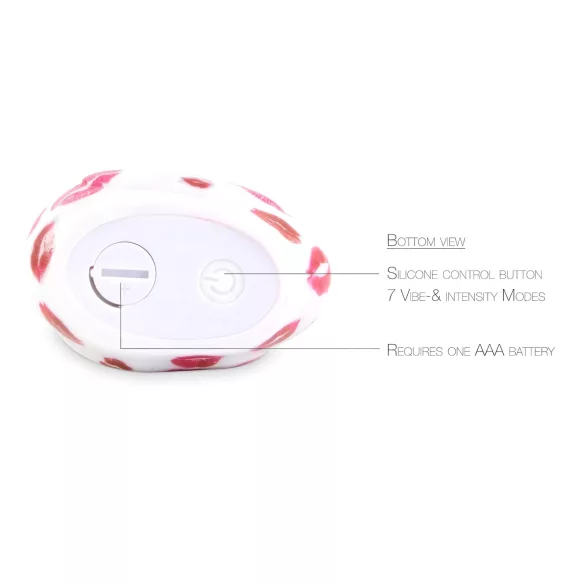My Duckie Romance 2.0 - ūdensizturīgs klitora vibrators (balts-rozā)