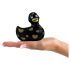 My Duckie Romance 2.0 - klitora vibrators (melns-zelts)