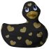 My Duckie Romance 2.0 - klitora vibrators melns-zeltains