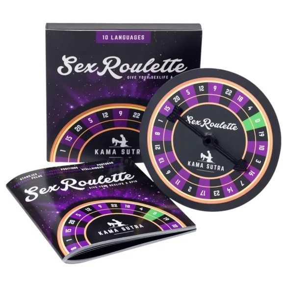 Seksa rulete Kama Sutra - erotiskā galda spēle (10 valodās)