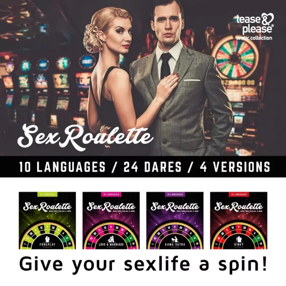 Seksa rulete Kama Sutra - erotiskā galda spēle (10 valodās)