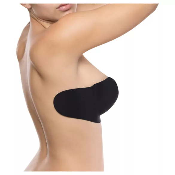 Bye Bra push-up neredzamais krūšturis, melns