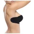 Bye Bra push-up neredzamais krūšturis, melns