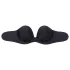 Bye Bra push-up neredzamais krūšturis, melns
