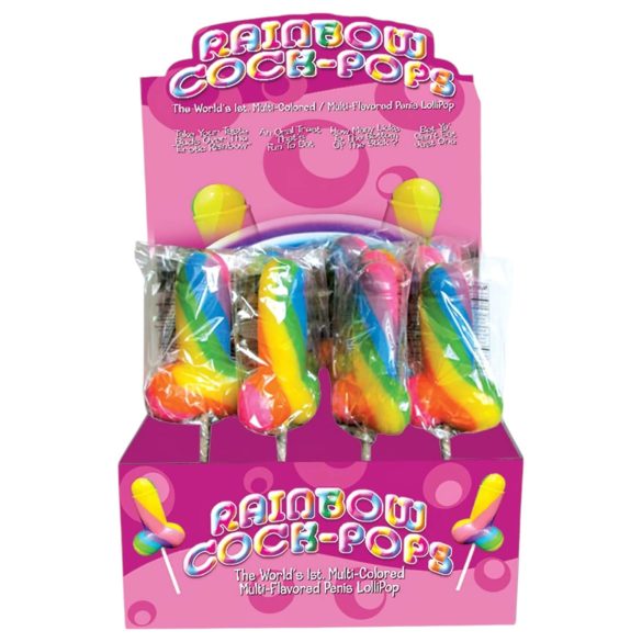 Rainbow Cock Pop - augļu garšas locekļa ledene (85g)