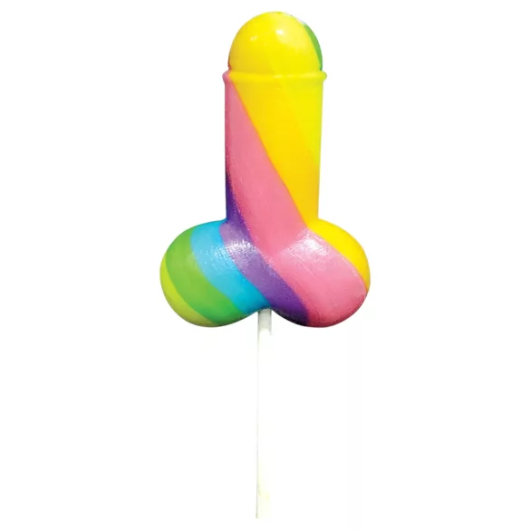 Rainbow Cock Pop - peņa formas ledene (85 g) - ar augļu garšu