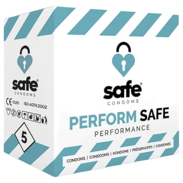 SAFE Perform Safe - lielie prezervatīvi (5gab.)