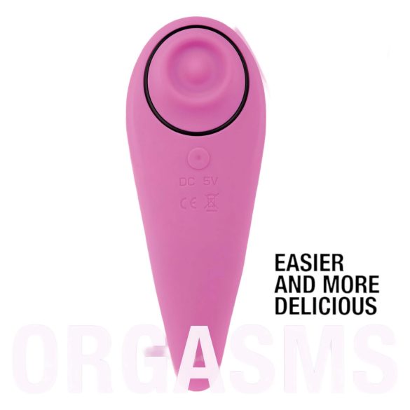 FEELZTOYS Femmegasm - sieviešu 2in1 klitora vibrators uzlādējams rozā