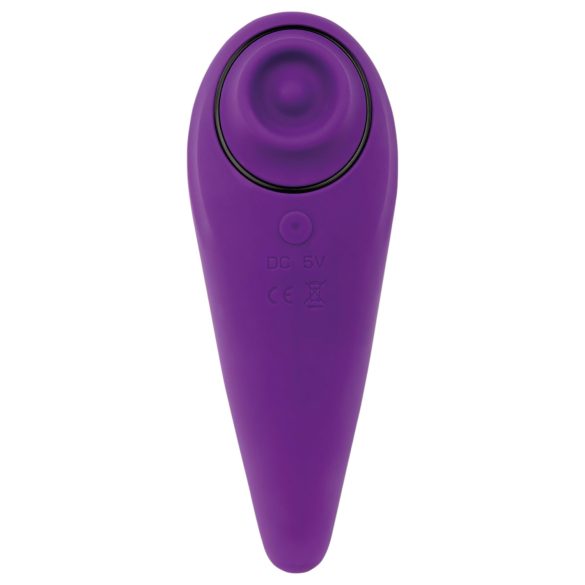 FEELZTOYS 2in1 uzlādējams klitora vibrators violets