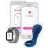 OHMIBOD Bluemotion Nex 3 - viedais, vibrējošais dzimumlocekļa gredzens (zils)