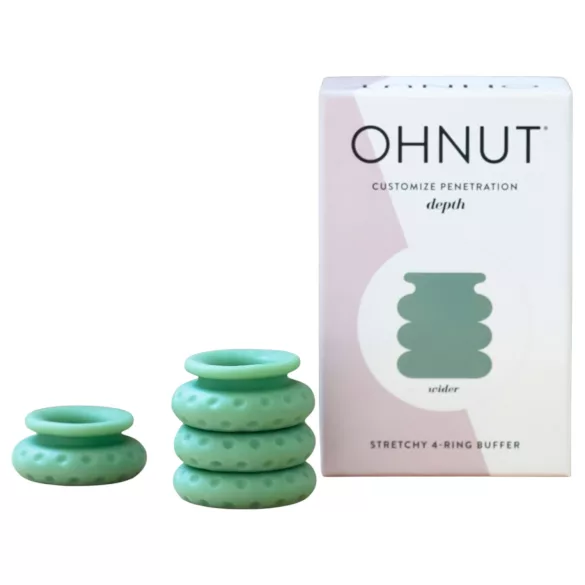 Ohnut - penetrācijas kontroles gredzens komplekts 4 gabali zaļš