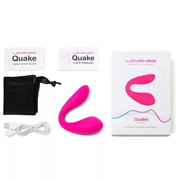 Lovense Dolce - lietotnes vadāms pāru vibrators (rozā)