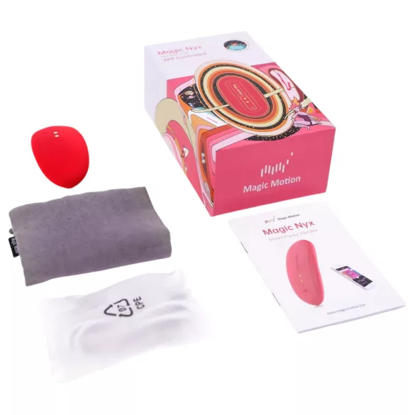 Magic Motion Nyx - ūdensizturīgs klitora vibrators korallis