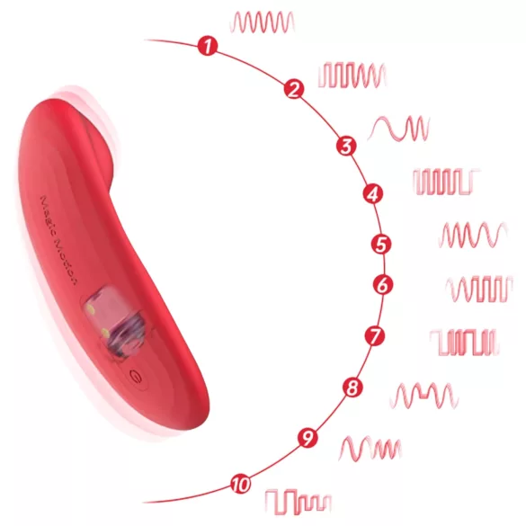 Magic Motion Nyx - ūdensizturīgs klitora vibrators korallis