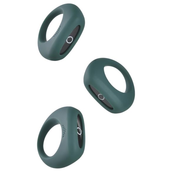 Magic Motion Dante II - viedais vibrējošais akumulatora locekļa gredzens zils