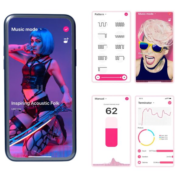 Magic Motion - pāru vibratoru komplekts rozā-zaļš