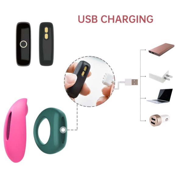 Magic Motion - pāru vibratoru komplekts rozā-zaļš