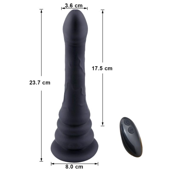 Wilson - viļņojošs vibrators (melns)