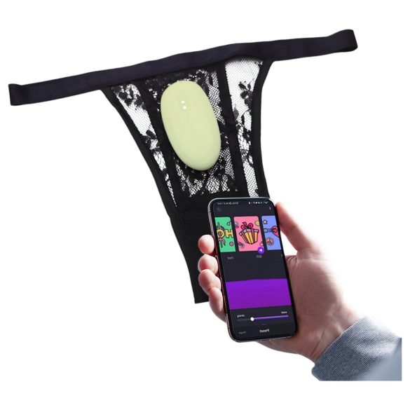 Magic Motion Nyx - viedais vibrējošais biksīšu vibrators zaļš