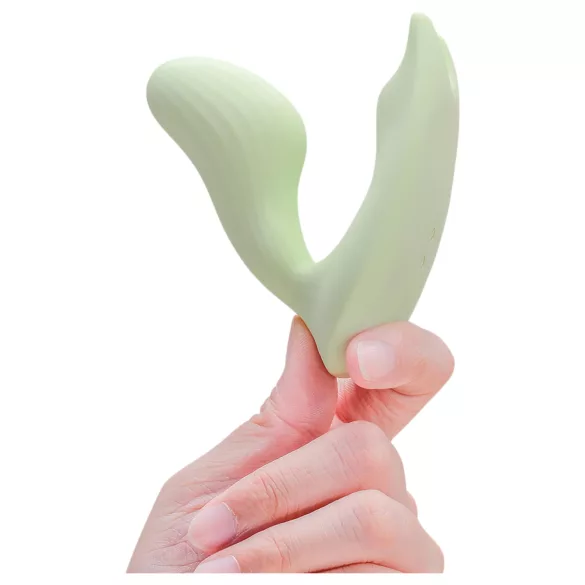 Magic Motion Umi - ar lietotni vadāms 2‑in‑1 vibrators (zaļš)