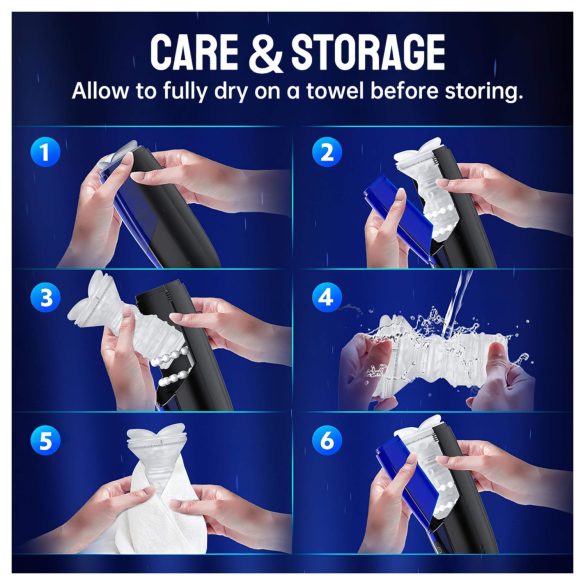 Magic Motion Xone - vīriešu masturbators ar lietotni zils