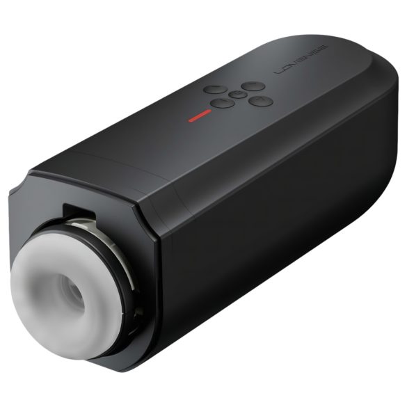 LOVENSE Solace - gudrs, augšup-lejup kustīgs masturbators (melns)