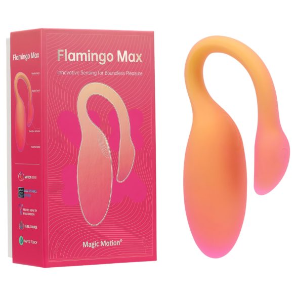 Magic Motion Flamingo Max - viedais vibrējošais olas masāžieris oranžs