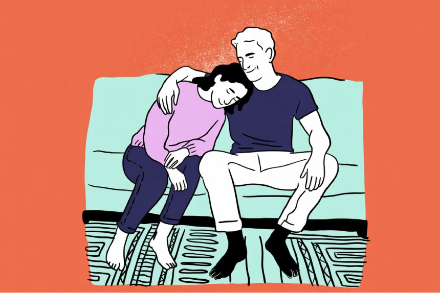 Pāris mīļi pieglaužas uz dīvāna. | Sex Shop United Kingdom Desirel.co.uk